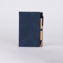 Libreta Memo Set "AURORA" de Eco-Cuero, con Bolígrafo. - Foto 4
