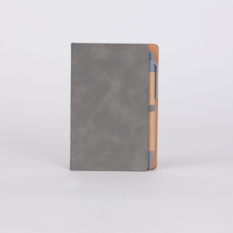 Libreta Memo Set "AURORA" de Eco-Cuero, con Bolígrafo. - Foto 14