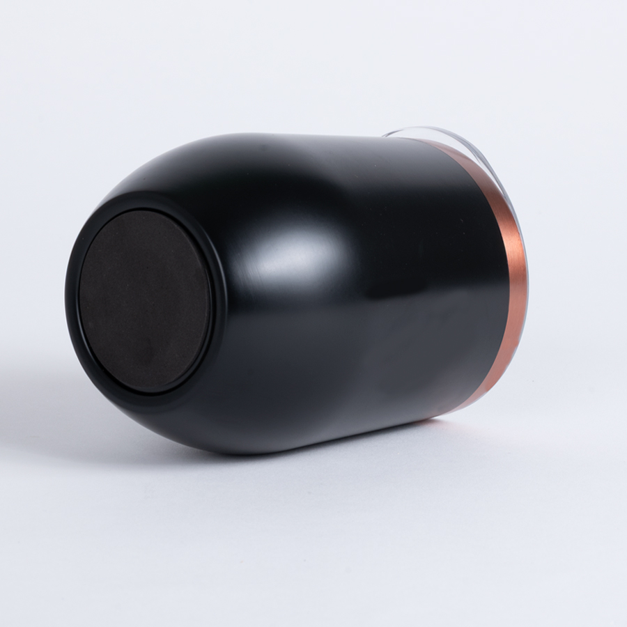 Vaso térmico negro/encobrizado "LEEDS" 350cc - Foto 5