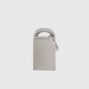 [U25-00] USB 2.0 Mini-Pendrive "Lock" de Acero inoxidable 32GB - Foto 3
