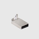 [U25-00] USB 2.0 Mini-Pendrive "Lock" de Acero inoxidable 32GB - Foto 4