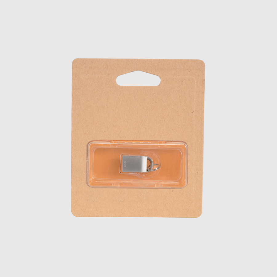 [U25-00] USB 2.0 Mini-Pendrive "Lock" de Acero inoxidable 32GB - Foto 5