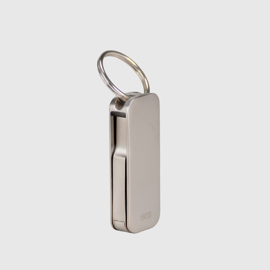 USB 3.0 Pendrive "Swivel" de Acero inoxidable 16GB - Foto 2