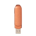 [U13-44] Pendrive giro encobrizado OTG USB 3.0 / Type C, 64GB - Foto 4