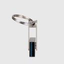 USB 3.0 Mini-Pendrive "Giro" de Acero inoxidable 16GB - Foto 2