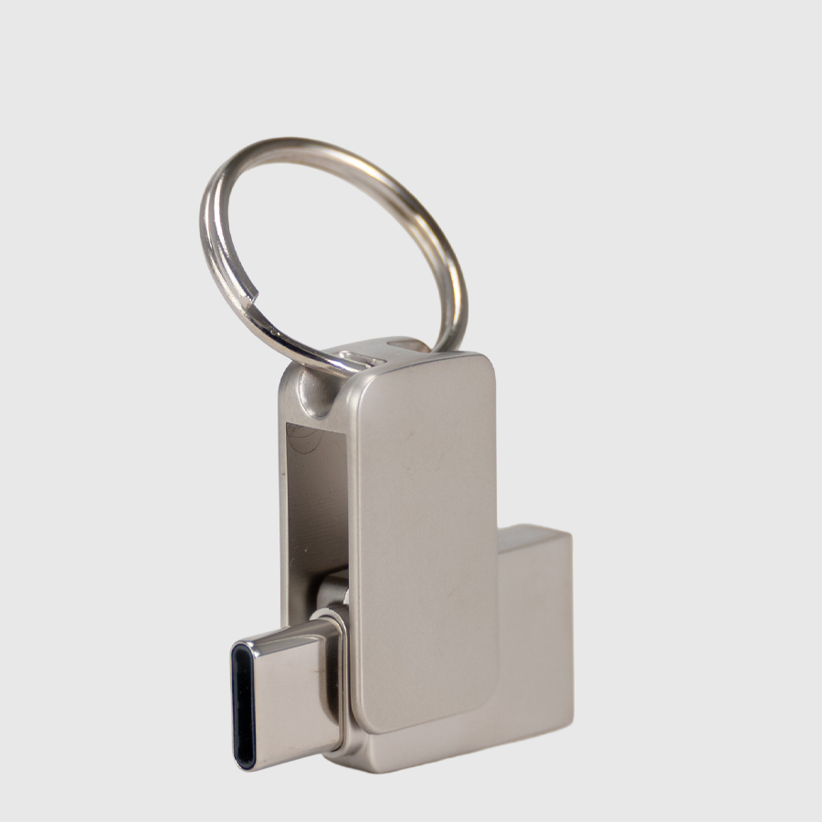 USB 3.0 Mini-Pendrive "Giro" de Acero inoxidable 16GB - Foto 5