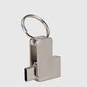 USB 3.0 Mini-Pendrive "Giro" de Acero inoxidable 16GB - Foto 5