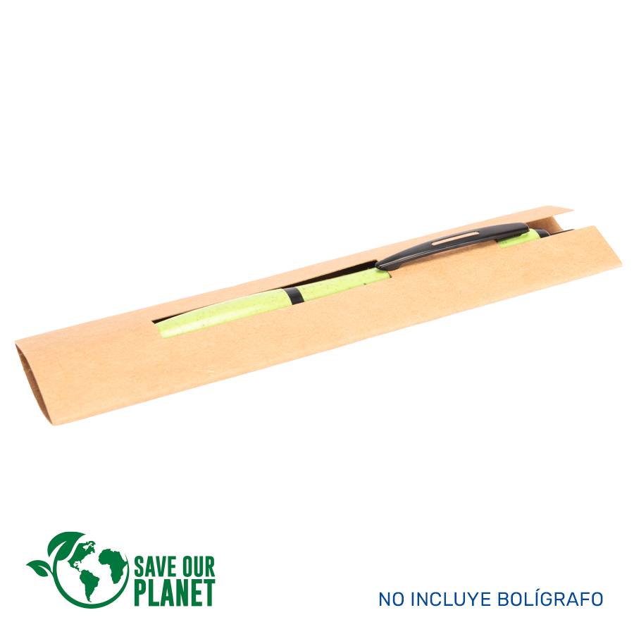 Estuche Porta-Lápiz o Bolígrafo, en cartón reciclado. - Foto 2