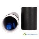 Tubo Porta-Lápiz o Bolígrafo, en cartón forrado negro. - Foto 3