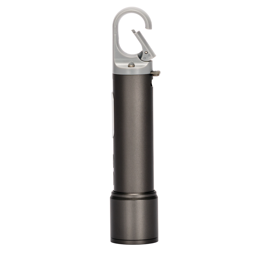 USB Linterna Táctica y lámpara recargable "HOOK" 15-en-1 - Foto 17