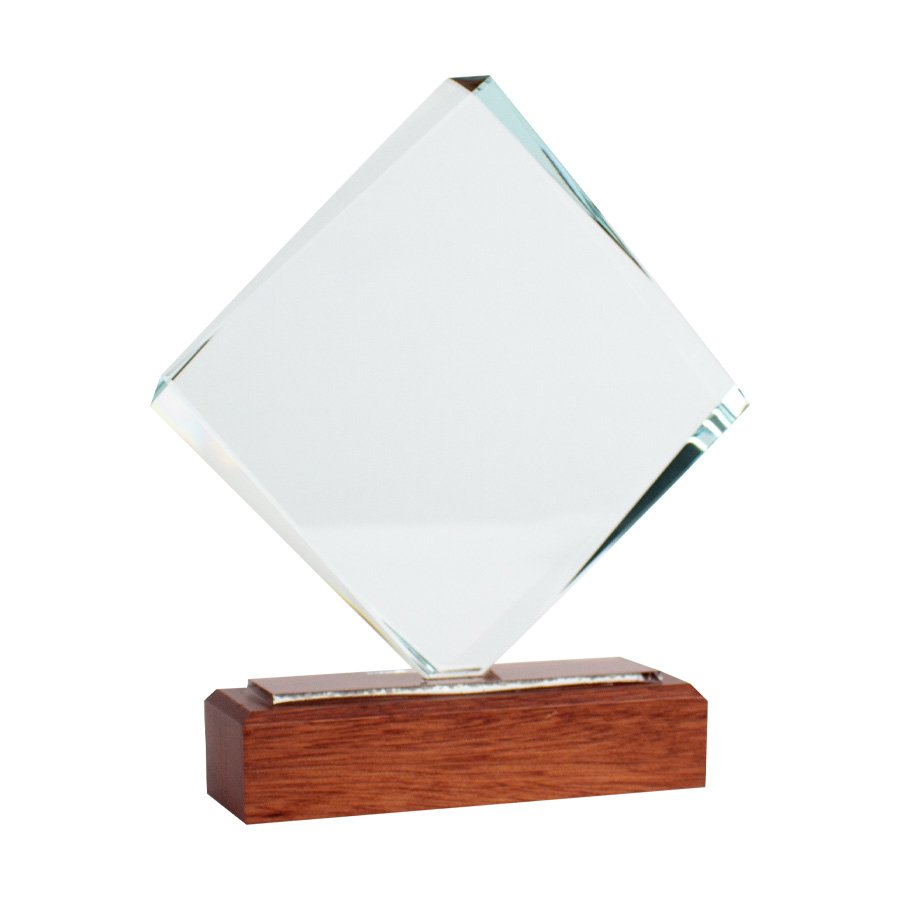 Trofeo Galvano de Madera y Cristal "Fischer" - Foto 2