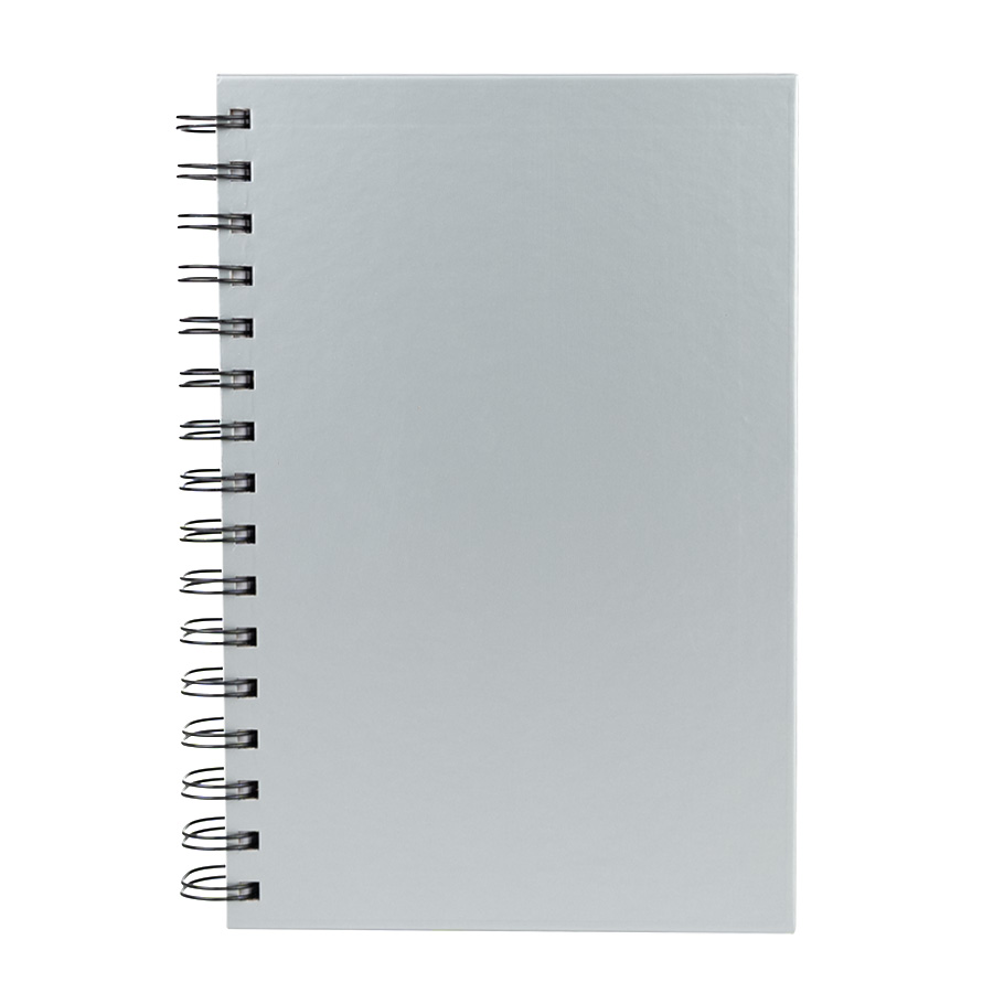 Cuaderno matemáticas tapa dura plateada. - Foto 1