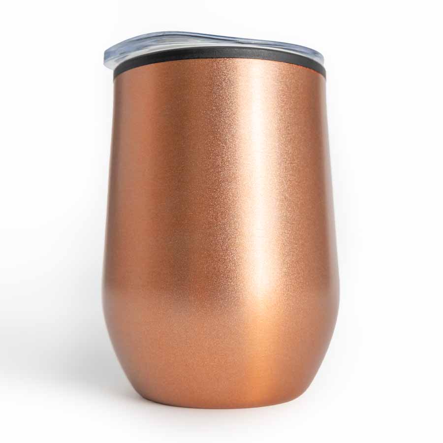 Mug metálico encobrizado 350cc - Foto 4