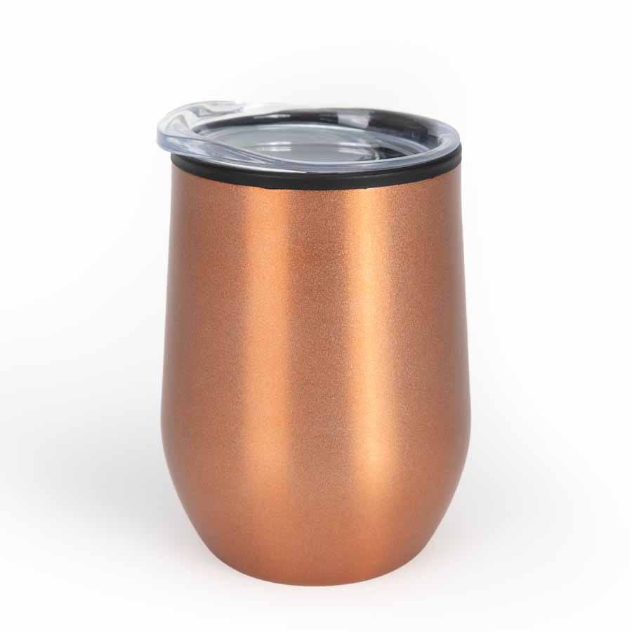 Mug metálico encobrizado 350cc - Foto 6
