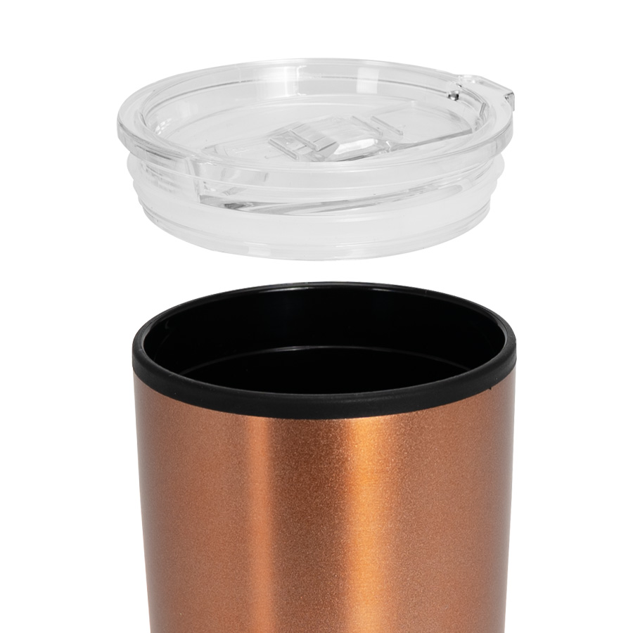Mug metálico encobrizado 600cc - Foto 4