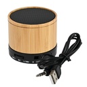 Parlante Altavoz Bluetooth de Bamboo "WAVE" - Foto 1