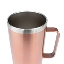 [M65-44] Mug metálico Encobrizado 700cc - Foto 3