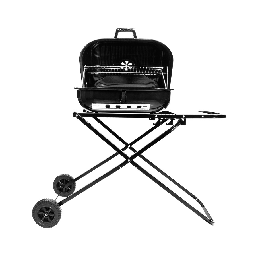 Parrilla plegable con Ruedas - Foto 4