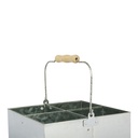 Canasto Galvanizado con mango - Foto 2