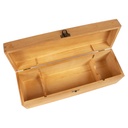 Caja de Madera Natural para Vino - Foto 1