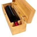 Caja de Madera Natural para Vino - Foto 8