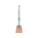 Trofeo Galvano de Cristal "RUNE" con base encobrizada. - Foto 4