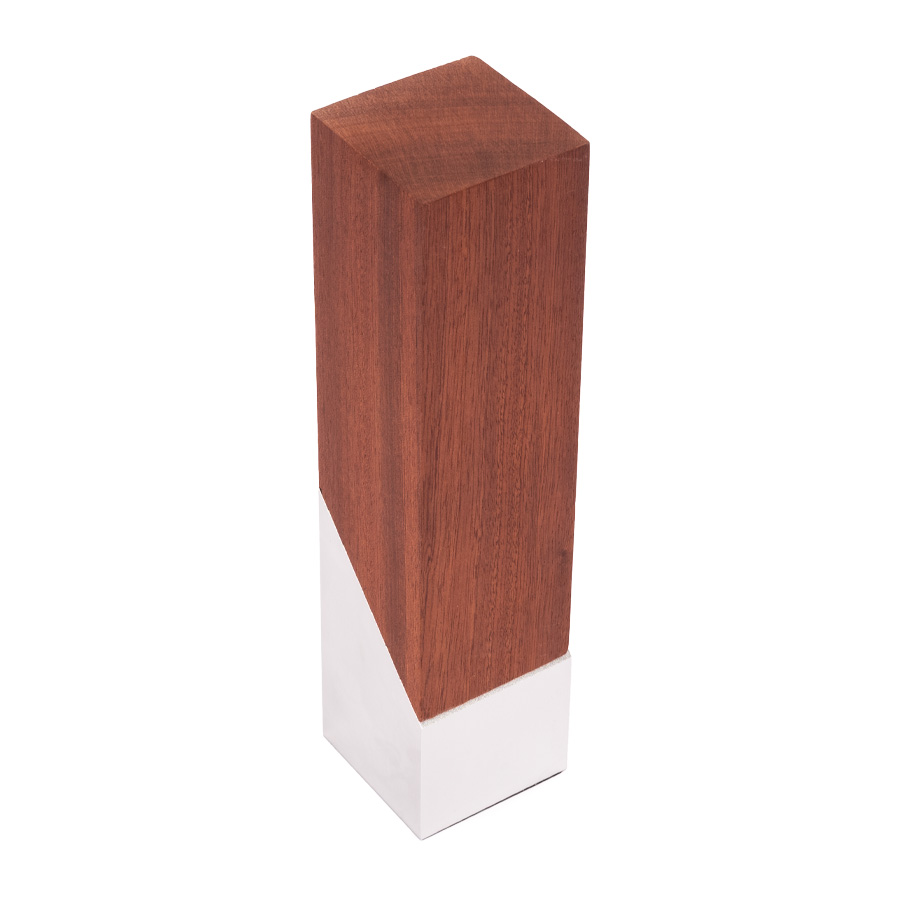 Bloque Trofeo de Acero y Madera "LUKAS" - Foto 6