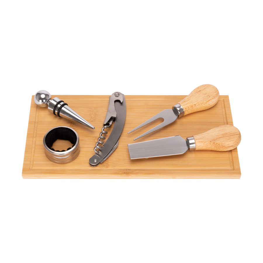 Set Wine & Cheese "FUTRONO" de Bamboo - Foto 7