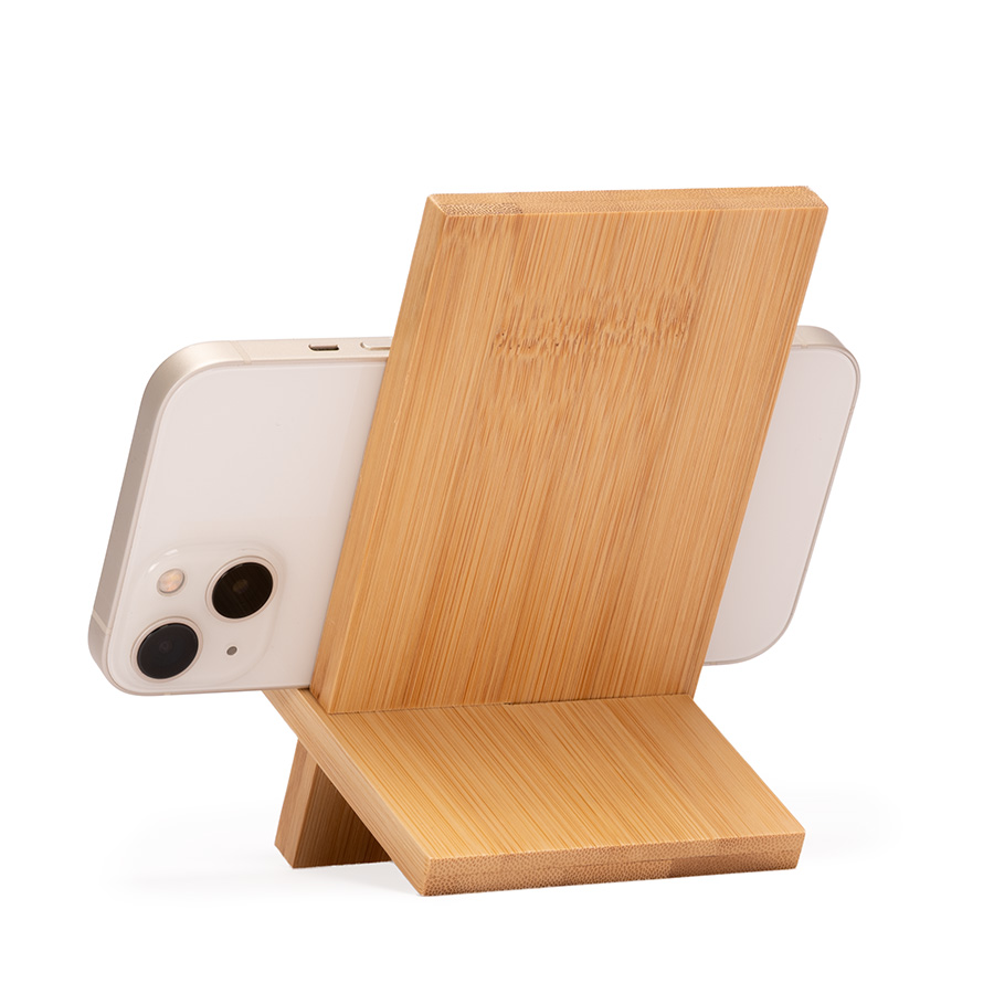 Base Soporte Bamboo "YANGTZE" para Tablet y Celular - Foto 6