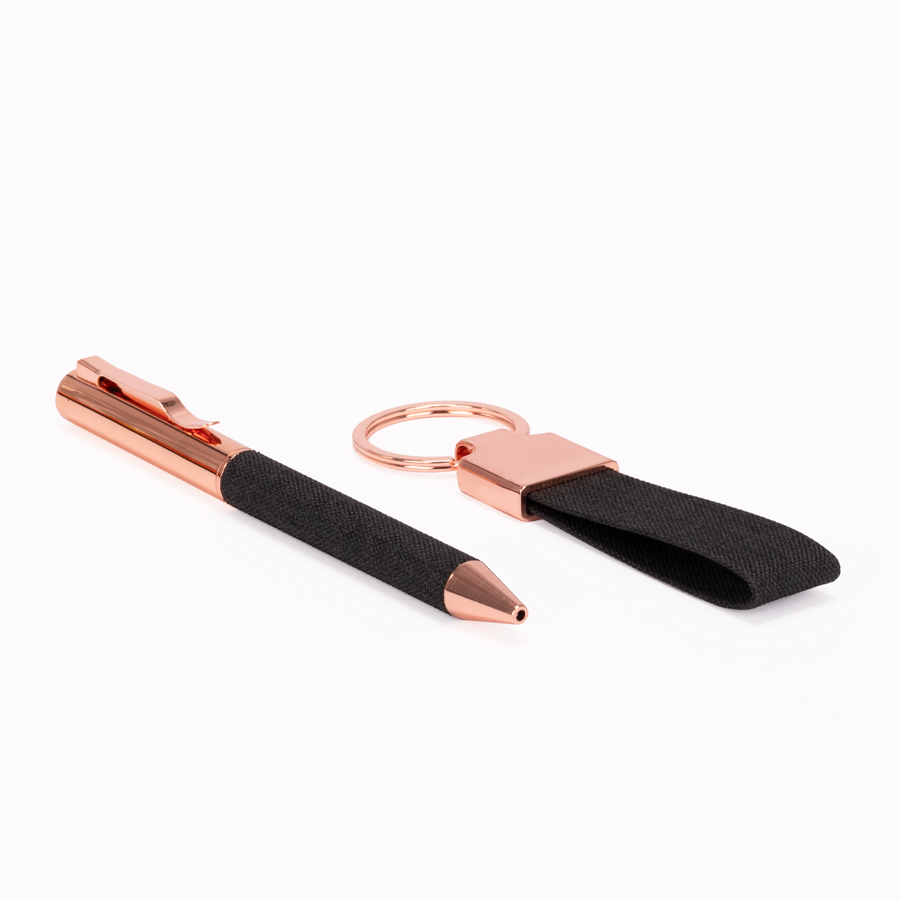 Set de Regalo "MINE" negro con detalles encobrizados. - Foto 5