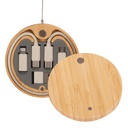Connect Multicargador 6 en 1 de Bamboo y Trigo. - Foto 1