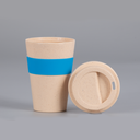 Mug Eco Cup "WHEAT STRAW" 355cc con banda silicona - Foto 3