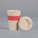 Mug Eco Cup "WHEAT STRAW" 355cc con banda silicona - Foto 5