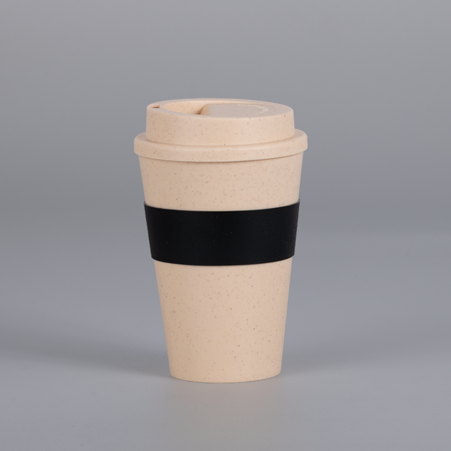 Mug Eco Cup "WHEAT STRAW" 355cc con banda silicona - Foto 8