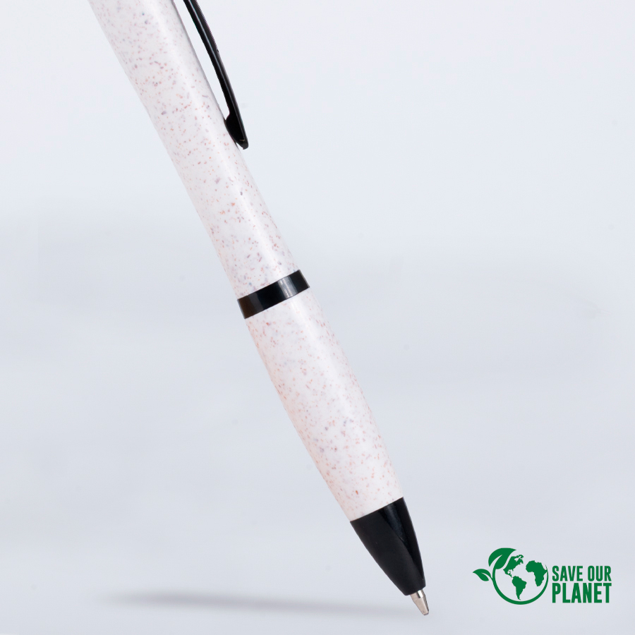 Bolígrafo de Fibra de Trigo "ELEMENT 2" con tinta azul - Foto 4