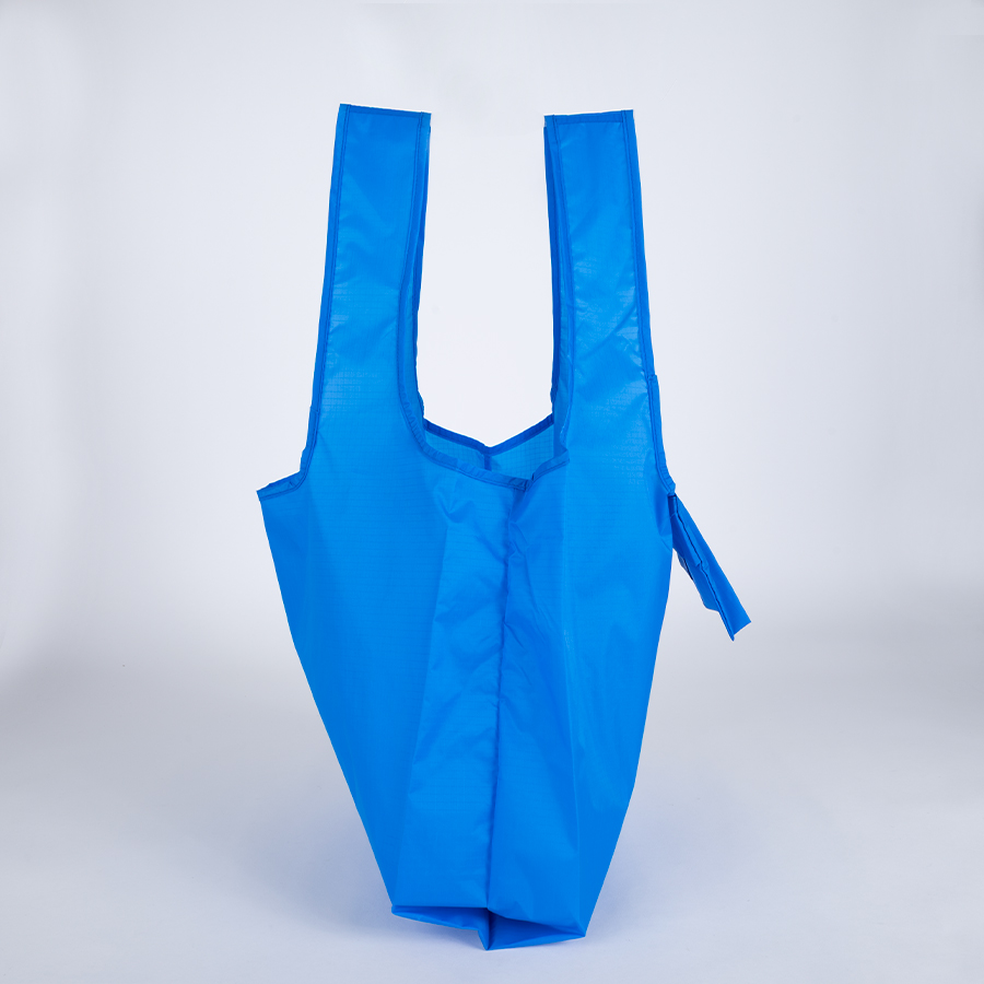Bolsa plegable de compras en tela reciclada RPET 15L - Foto 2