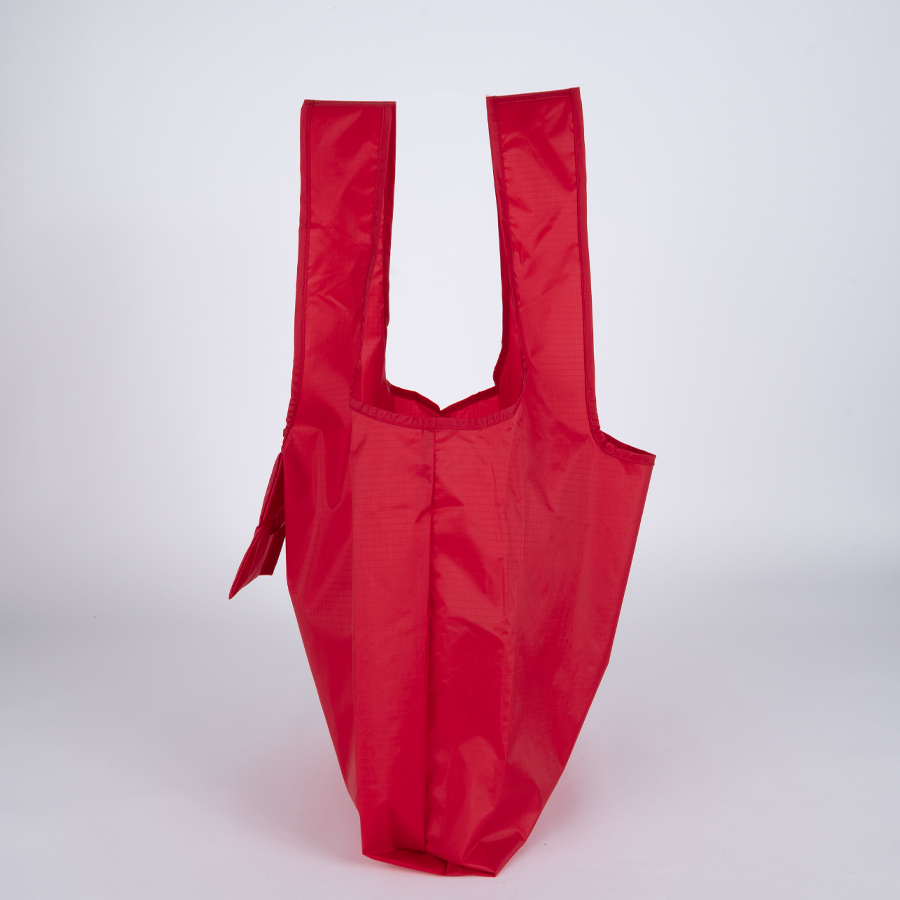 Bolsa plegable de compras en tela reciclada RPET 15L - Foto 5