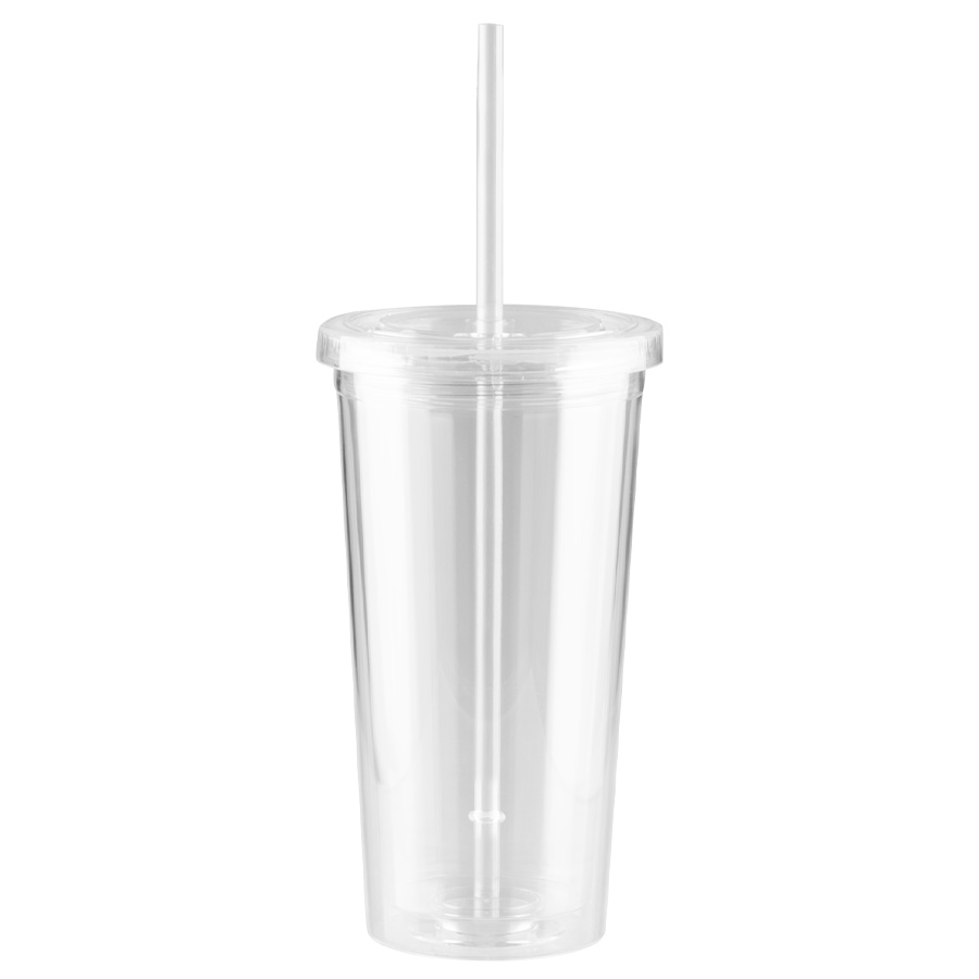Vaso plástico doble pared aislante 600cc - Foto 3