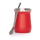Vaso Térmico metálico "MATE" 300ml. con Bombilla - Foto 5