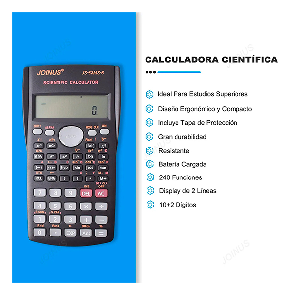 Calculadora Plastica Científica T71 NEGRO - Foto 5