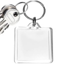 Llavero Plástico para Foto K75 Transparente - Foto 1