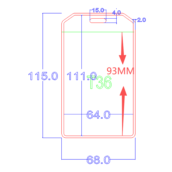 Portacredencial PVC T36 - Foto 1