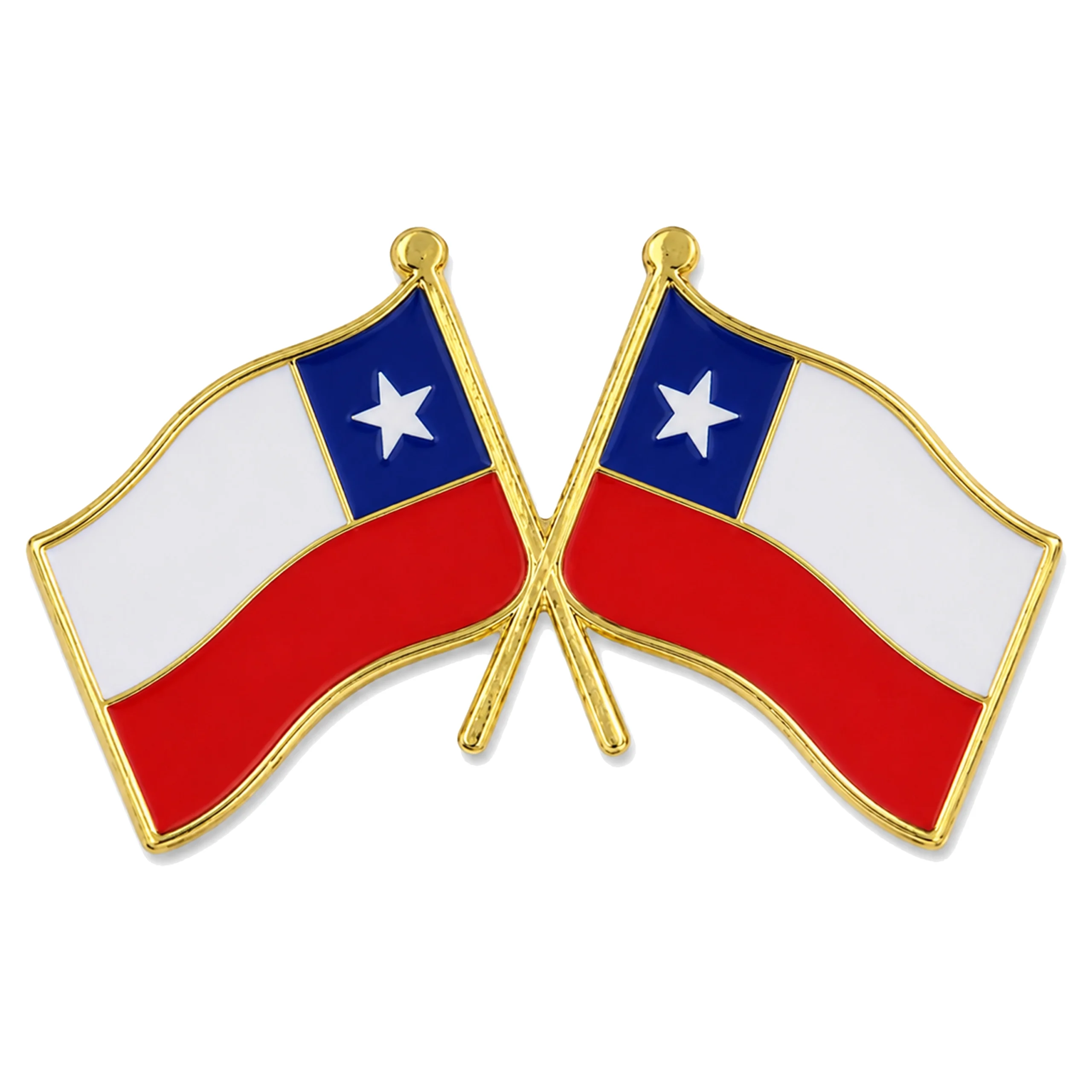 Pins Doble Bandera BAN02 - Foto 1