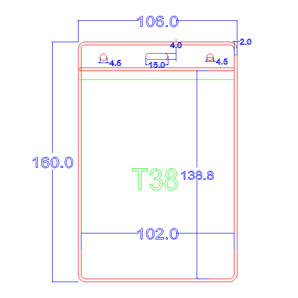 Portacredencial PVC T38 - Foto 1