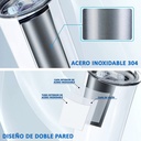 Mug Acero Inoxidable Térmico Sublimable Skinny M157 - Foto 5