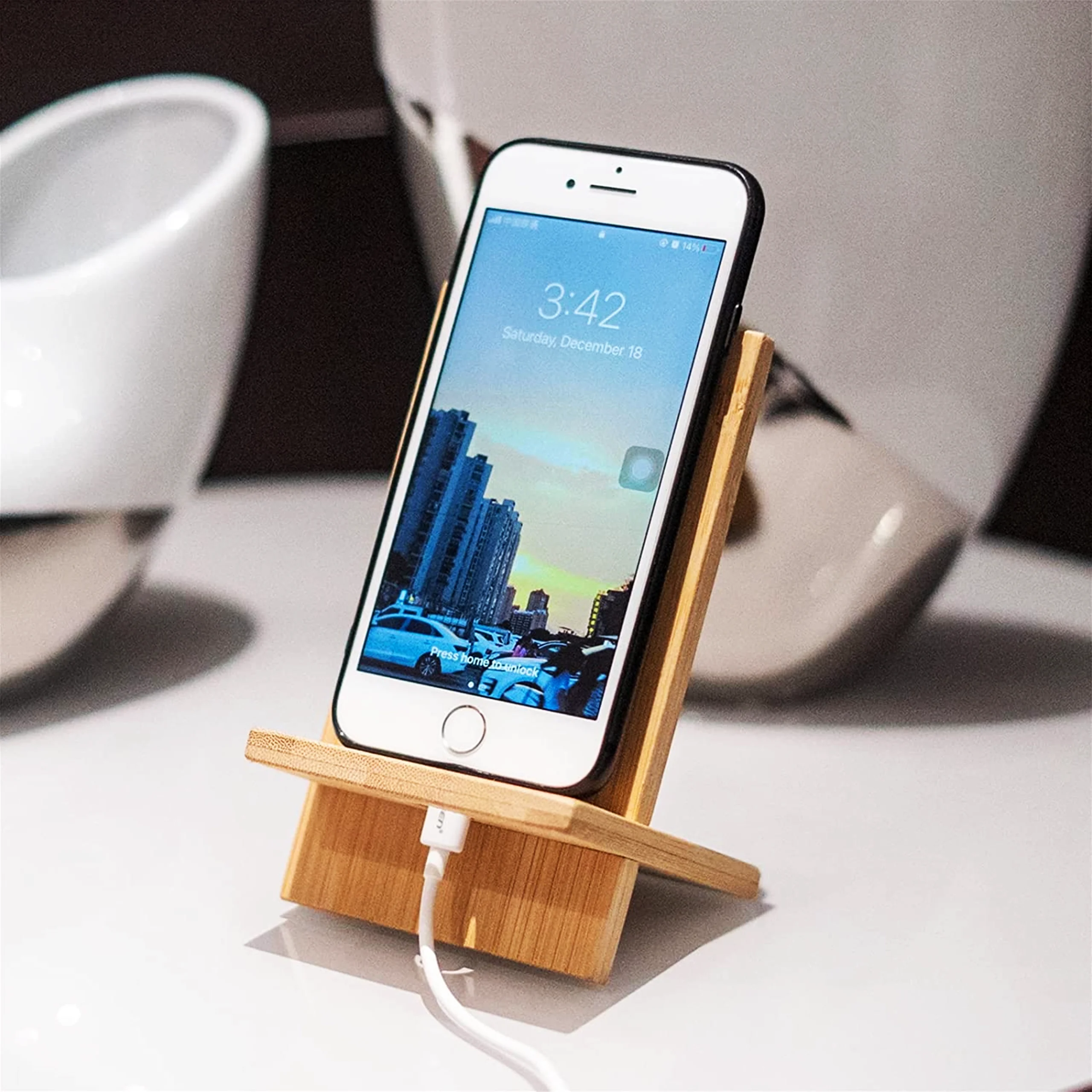 Soporte Celular Bamboo Celular o Tablet CE15 - Foto 4