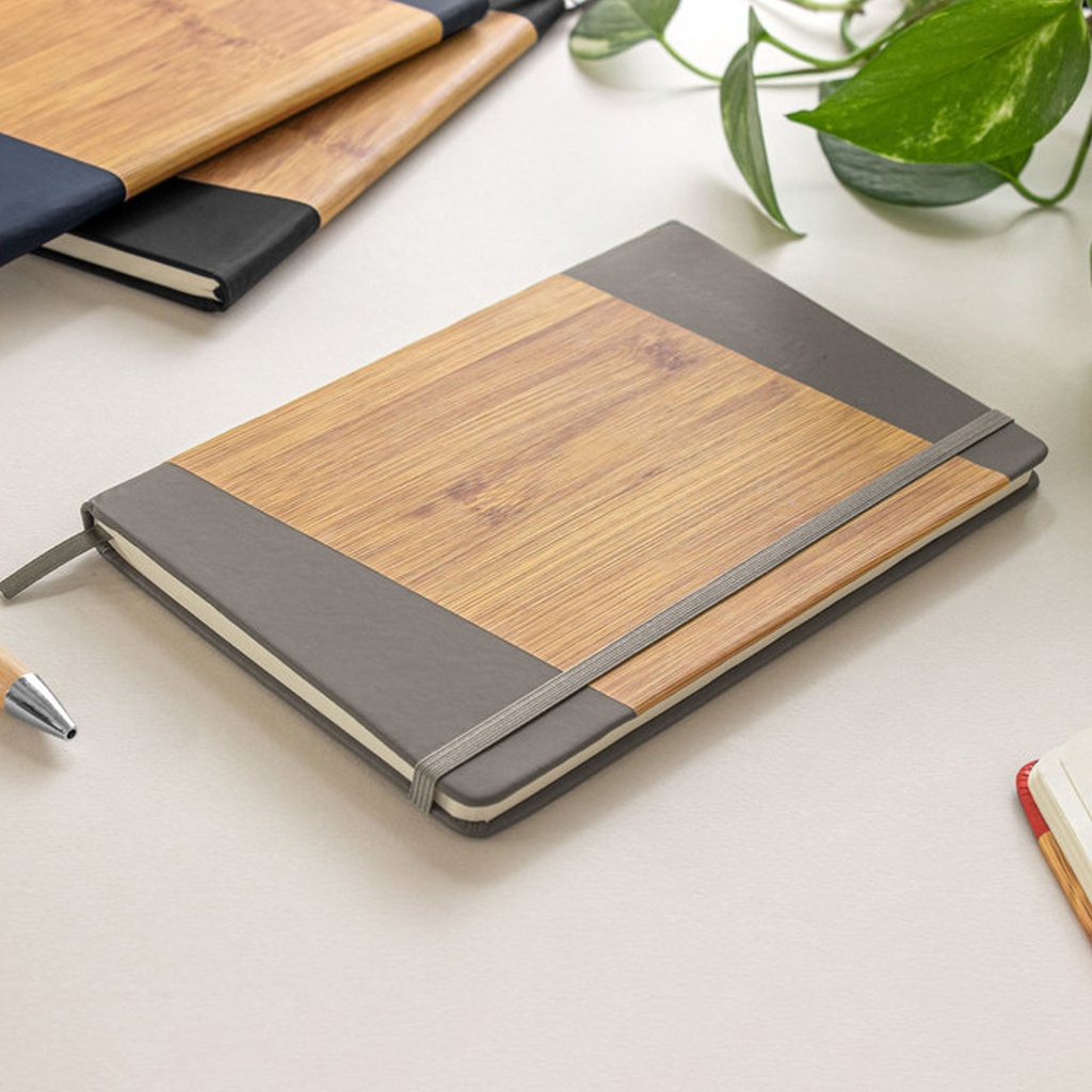 Cuaderno - Libreta Tapa Bamboo N57 - Foto 8