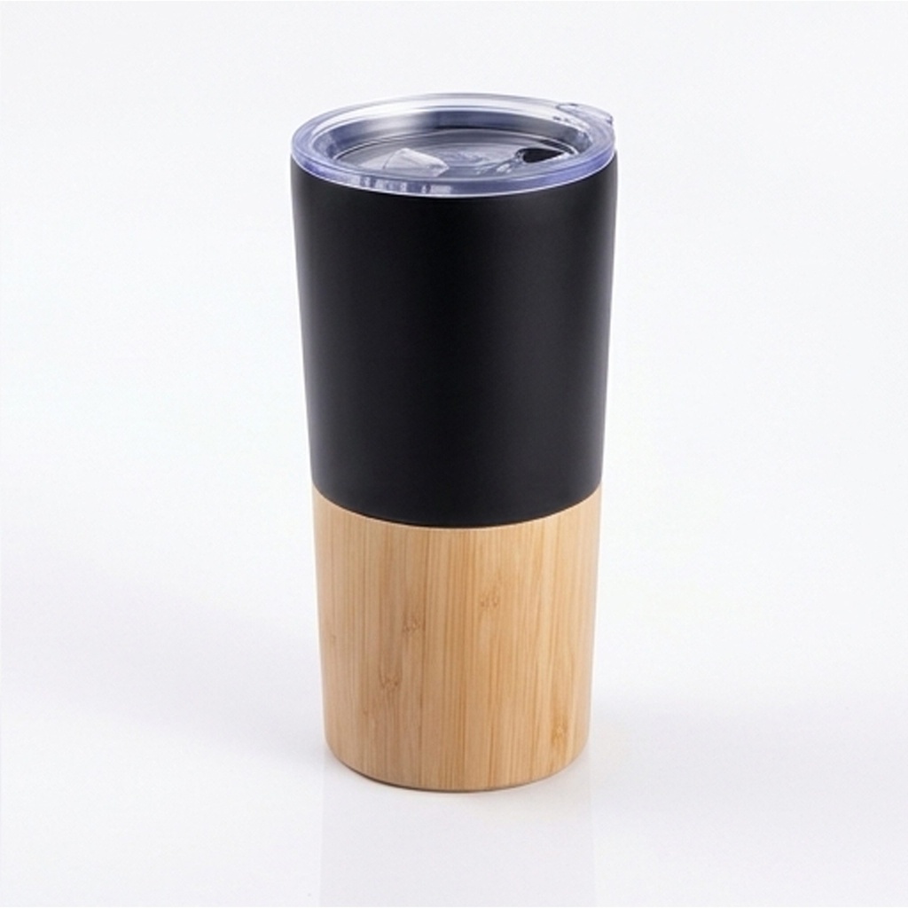 Mug Acero Inoxidable Térmico / Bamboo M202 - Foto 2