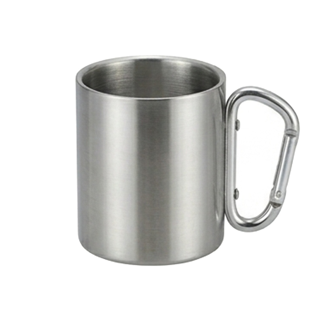 Mug Tazón Acero Inoxidable asa Mosquetón M203 - Foto 2