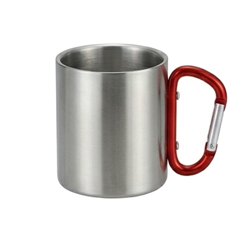Mug Tazón Acero Inoxidable asa Mosquetón M203 - Foto 3